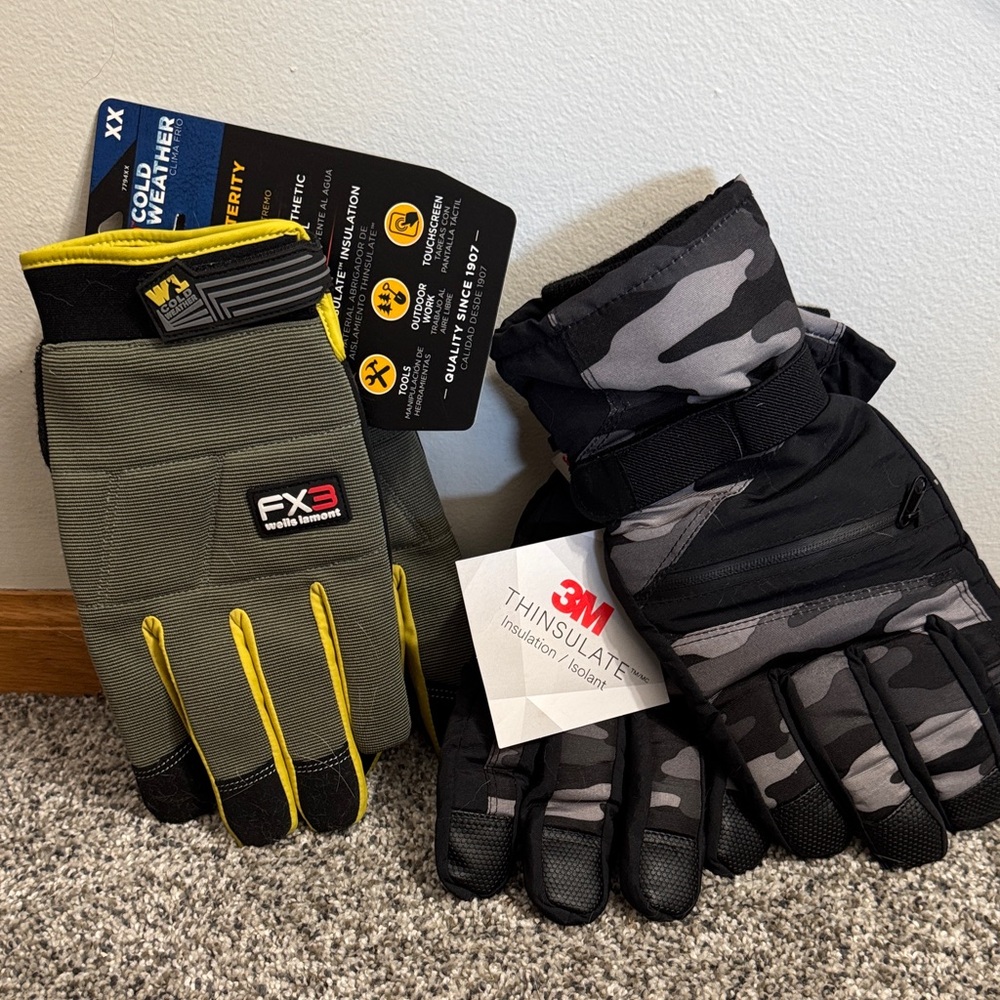 3M Thinsulate & FX3 Cold Weather Gloves